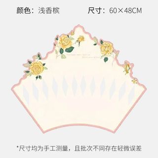 XẤP 5 CỐT HOA HOA HỒNG (63x45)cm