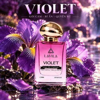 Nước Hoa Nữ Lavila Violet 60ml - Nước Hoa Lavila Hương Thơm Nhẹ Quyến Rũ