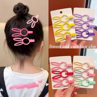KẸP TÓC KIM LOẠI NHIỀU MÀU