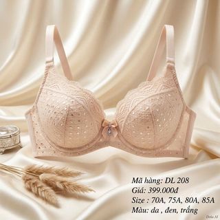 ÁO LÓT NỮ REN CAO CẤP DL 208 - TÔN DÁNG, QUYẾN RŨ