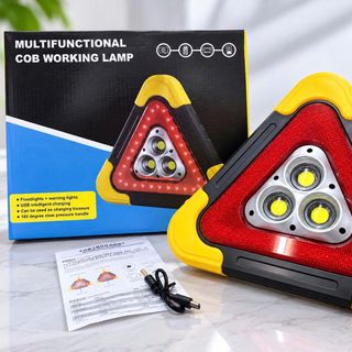 ĐÈN CẢNH BÁO NGUY HIỂM HÌNH TAM GIÁC (T100)