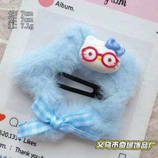 KEP TÓC VẢI NHUNG SAO KITTY NƠ KẺ