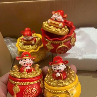 Hủ đựng muối gạo Thần Tài mẫu mới 2027