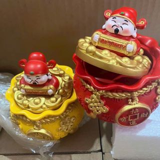 Hủ đựng muối gạo Thần Tài mẫu mới 2027