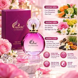 Nước Hoa Charme Love Mademoiselle 100ml Mùi Nữ