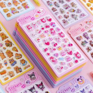STICKER NỔI SY - CUTE