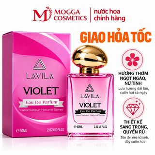 Nước Hoa Nữ Lavila Violet 60ml - Nước Hoa Lavila Hương Thơm Nhẹ Quyến Rũ