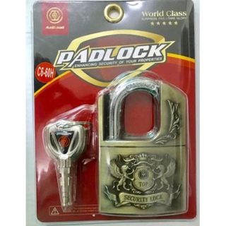 Ổ KHÓA CHỐNG CẮT 60mm PADLOCK C6-60H - 4 CHÌA (H12)