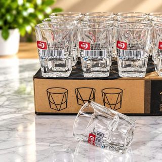 BỘ 12 LY UỐNG RƯỢU VUÔNG MÃ 5592 – 22ml (T24)