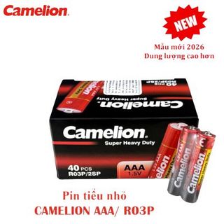 Pin AAA / 3A Camelion - NHỎ ( cặp ) - MÀU ĐỎ MÃ SP: 000964    KIỆN: