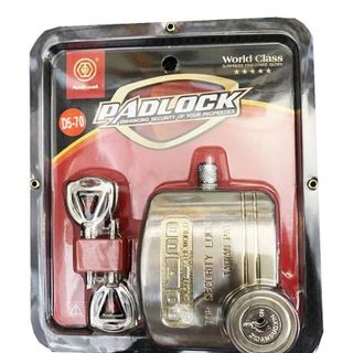 Ổ KHÓA CHỤP CHỐNG CẮT CAO CẤP PAD LOCK D5-70 (T12)