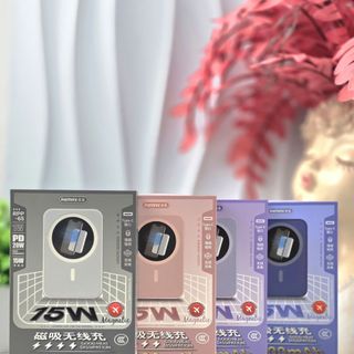 [ Có 𝐂𝐂𝐂 ] Pin dự phòng Sạc nhanh 20w không dây 10000mAh RPP-65 tích hợp Nam Châm