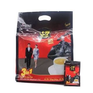 Cà phê sữa hòa tan G7 3in1 - Bịch 50 sachets x 16gr (gói vuông)