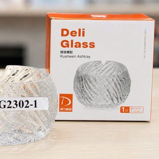 GẠT TÀN THUỐC THUỶ TINH DELI GLASS TYG2302-1 (T48)