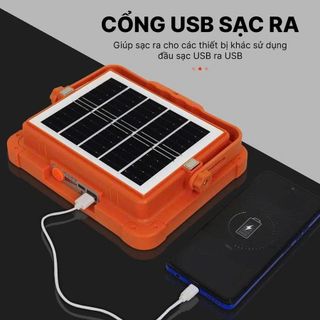 ĐÈN TÍCH ĐIỆN SẠC NĂNG LƯỢNG MẶT TRỜI ĐA NĂNG 300w LIGHT KEY A8-300 (T30)