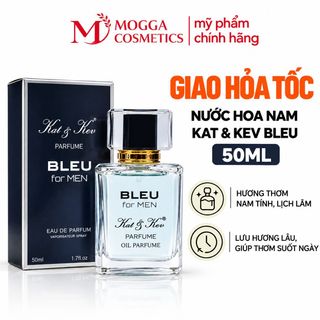 Nước Hoa Nam Kat Kev Parfume Bleu For Men 50ml - Hương Thơm Mạnh Mẽ Cuốn Hút