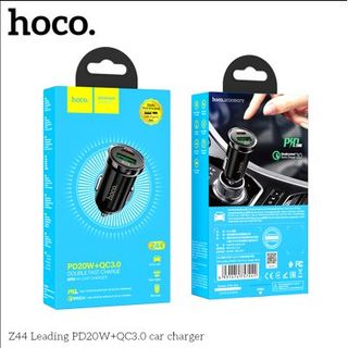 Sạc xe hơi 1 cổng usb, 1 typec Hoco Z44 ( T100 )