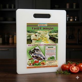Thớt nhựa công nghiệp số 1 Trung Hưng chuyên nhà bếp – Dày 12 mm – Mã 741-12