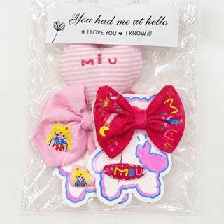 Combo kẹp nơ cột tóc cho bé