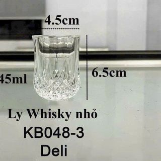 BỘ 6 LY UỐNG RƯỢU WISHKY DELI KB048-3 (T24)
