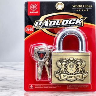Ổ KHOÁ CHỐNG CẮT PAD LOCK C6-60 - 4 CHÌA (H12)
