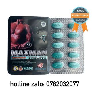 Maxman 10 viên tăng cường sinh lý kéo dài thời gian quan hệ