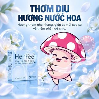 Bao Cao Su Siêu Mỏng Playah Her Feel HA Nhiều Gel