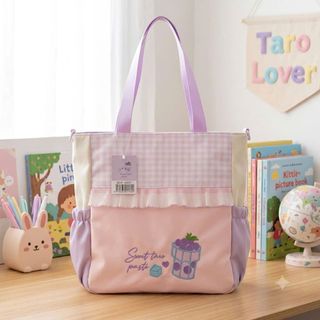 TÚI TOTE A3001, A3007 PHỐI MÀU PASTEL KÈM TÚI TRÒN – XINH XẮN CHO MỌI NGÀY