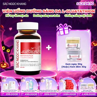 Viên Uống Dưỡng Trắng Vượt Trội Whitening Plus [Hộp 60 viên] KÈM QUÀ TẶNG