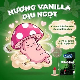 Bao Cao Su Xtoy King Hat Gai Lớn Hương Vani | 1s.