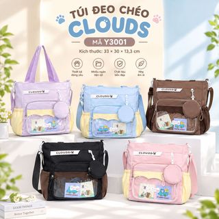 TÚI TOTE A3001, A3007 PHỐI MÀU PASTEL KÈM TÚI TRÒN – XINH XẮN CHO MỌI NGÀY