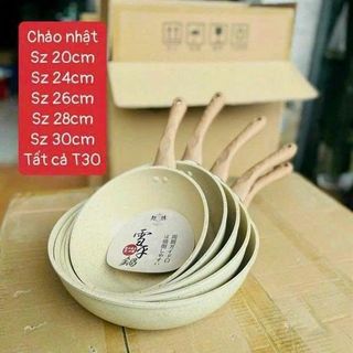 Chảo Nhật Cán Gỗ 22cm (THÙNG 30C)