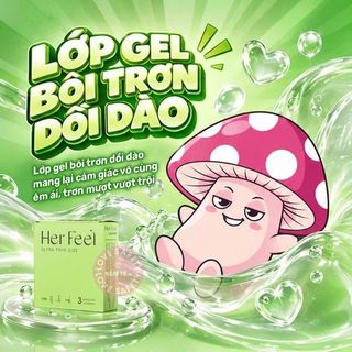 Bao Cao Su Siêu Mỏng Playah Her Feel Ultra Thin 003 Hương Nước Hoa | 3s.