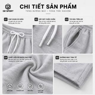 White Grey Streetwear Jogger Pants - Quần Jogger Phong Cách Hiện Đại Màu Trắng & Xám Thiết Kế Thoải Mái Phù Hợp Mọi Hoạt Động