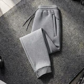 White Grey Streetwear Jogger Pants - Quần Jogger Phong Cách Hiện Đại Màu Trắng & Xám Thiết Kế Thoải Mái Phù Hợp Mọi Hoạt Động
