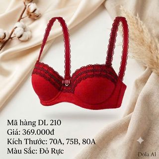 ÁO LÓT NỮ DL 210 - ĐỎ RỰC QUYẾN RŨ, TÔN DÁNG ĐỈNH CAO!