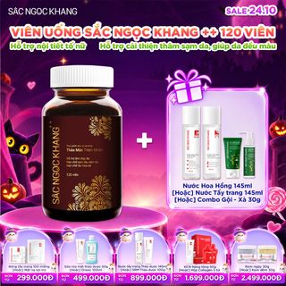 Viên Uống Sắc Ngọc Khang ++ [Hộp 120 Viên] KÈM QUÀ TẶNG