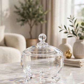 Hũ Mứt Thủy Tinh Trắng TP 4001 G (THÙNG 24C)