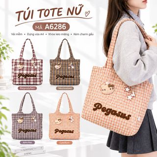 👜 TÚI TOTE PEGASUS A6286 – FORM SIÊU RỘNG, ĐỰNG A4 THOẢI MÁI, XINH TỪ CÁI NHÌN ĐẦU TIÊN!