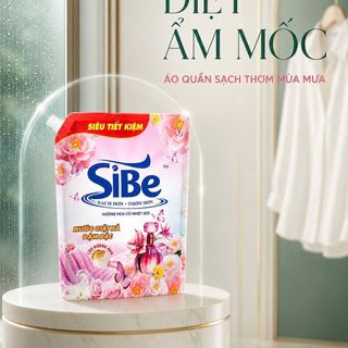 Nước giặt SiBE Hồng Thơm