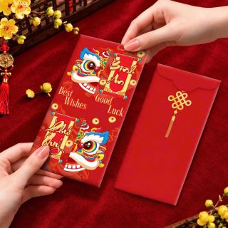 Set 60 bao lì xì Lân Vũ Cát Tường giá