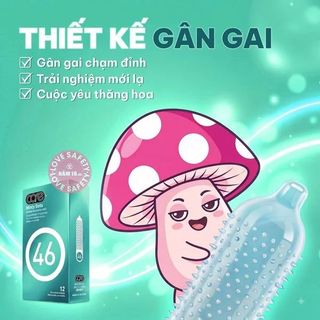 Bao Cao Su Kéo Dài Thời Gian CARE 46 Hương Bạc Hà | 12s.