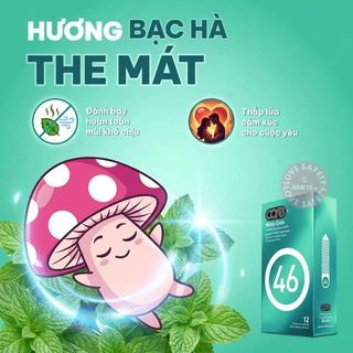 Bao Cao Su Kéo Dài Thời Gian CARE 46 Hương Bạc Hà | 12s.