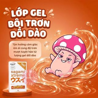 Bao Cao Su Siêu Mỏng Sagami Xtreme Super Thin.
