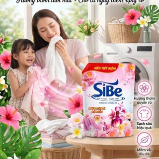 Nước giặt SiBE Hồng Thơm