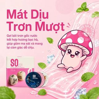 Bao Cao Su SO 4in1 Siêu Gân Và Điểm Nổi - 3s.