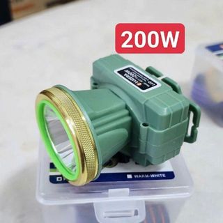 ĐÈN PIN ĐỘI ĐẦU SIÊU SÁNG LUZERA 8071-52 – 200W (T100)