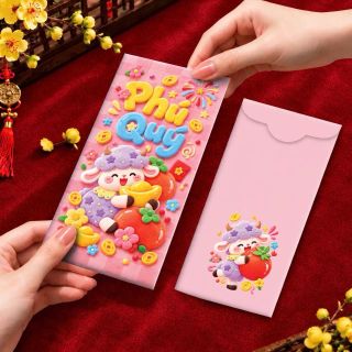 Set 60 bao lì xì Dê Nhỏ Phúc To