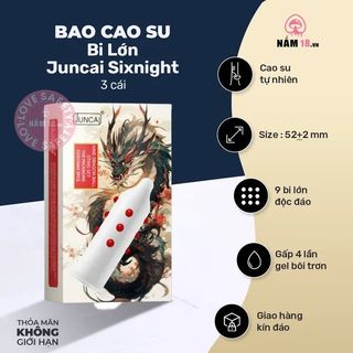 Bao Cao Su Bi Lớn Juncai Sixnight | 3s.