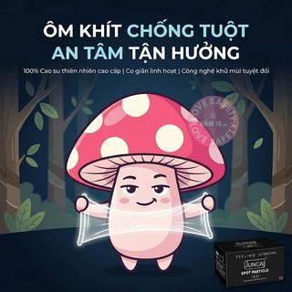 Bao Cao Su Siêu Điểm Nổi Juncai Spot Particle | 10s.